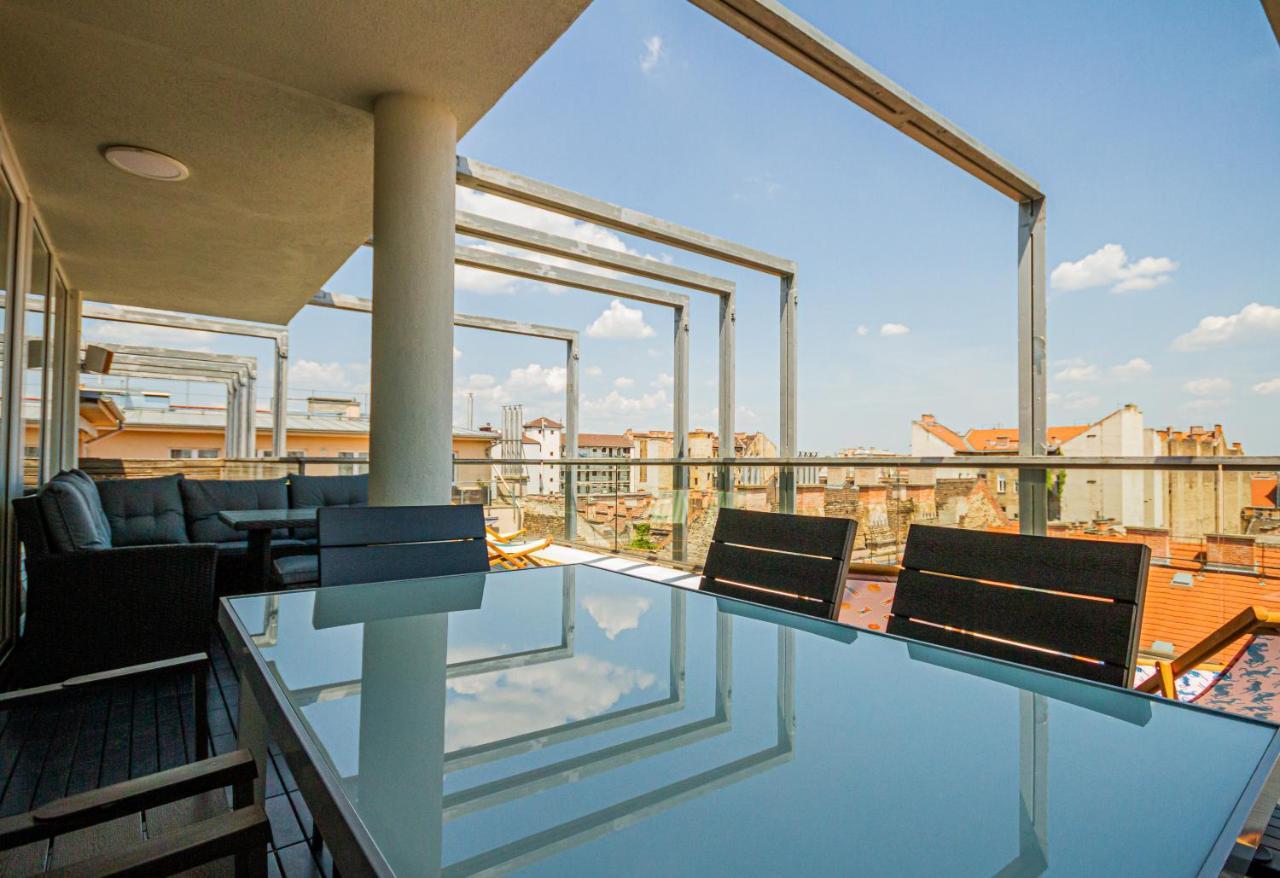 Luxury Apartment With Balcony In Downtown Budapeszt Zewnętrze zdjęcie