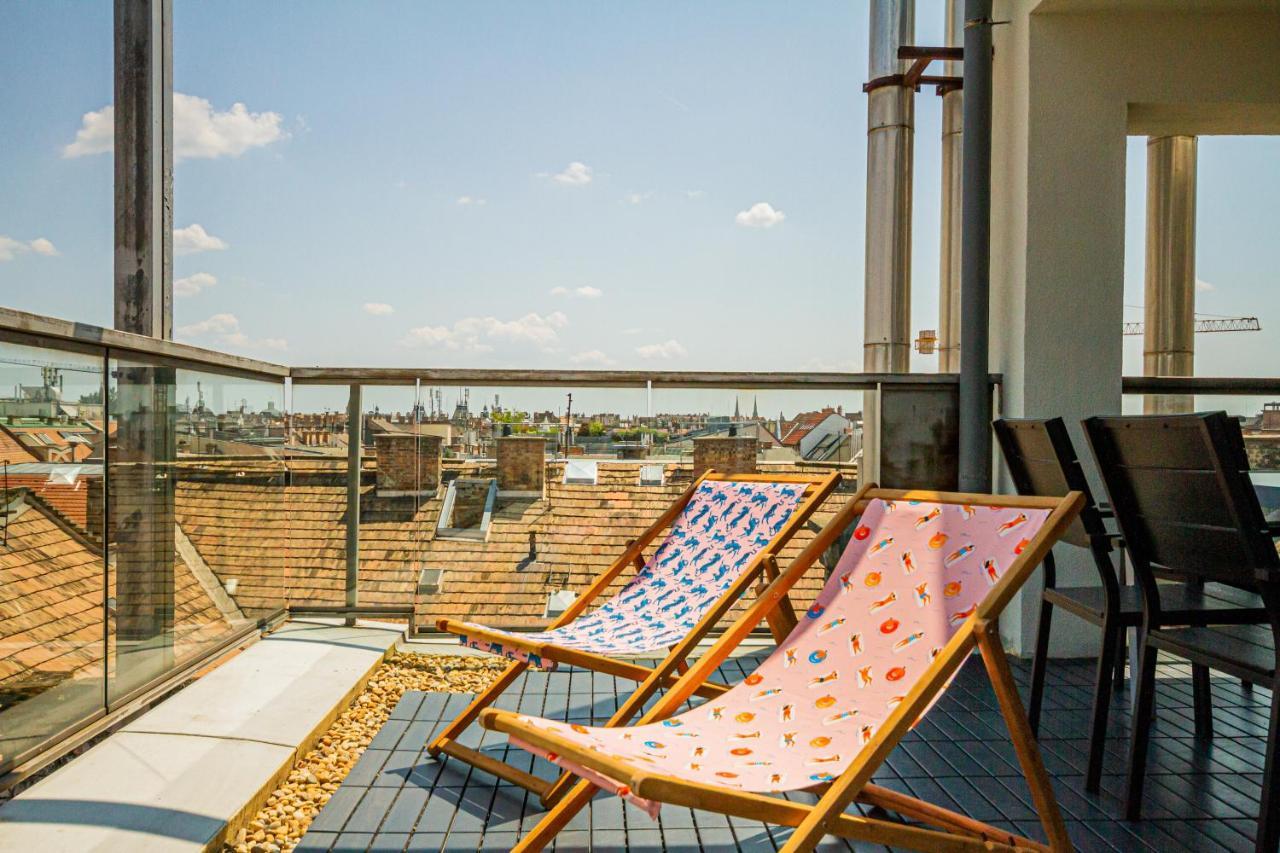 Luxury Apartment With Balcony In Downtown Budapeszt Zewnętrze zdjęcie