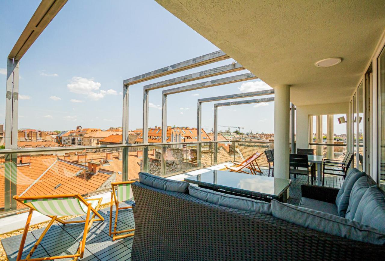 Luxury Apartment With Balcony In Downtown Budapeszt Zewnętrze zdjęcie