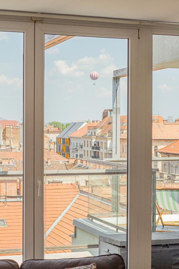 Luxury Apartment With Balcony In Downtown Budapeszt Zewnętrze zdjęcie